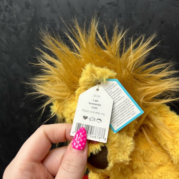 Retired Jellycat Leonardo Lion 15” NEW WITH TAGS - Picture 8 of 11